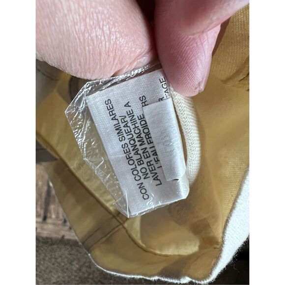 Sigrid Olsen Ivory Ankle Pants w/ belt & Jacket Size 4 - Picture 7 of 16